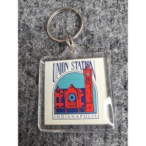 Union Station Indianapolis Souvenir Keychain